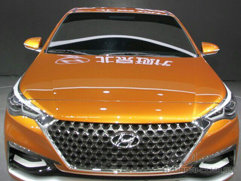 Новый Hyundai Solaris 2 будет похож на концепт-кар Hyundai Verna.